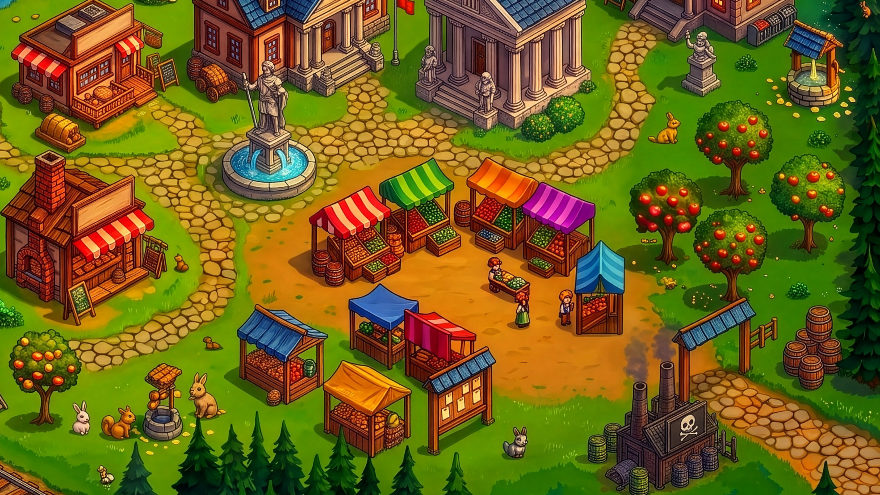The bazaar.